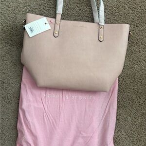 Poppy & Peonies Go Getter Blush Tote Stylish Handbag Discontinued Color
